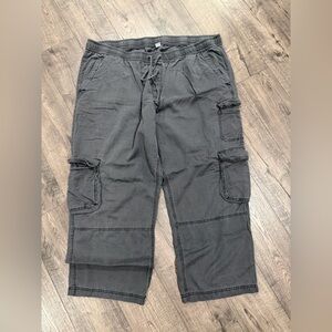 Old Navy Gray Wide Leg Pants